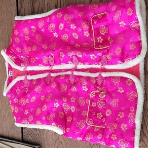 New without tag chinese new year vest girl